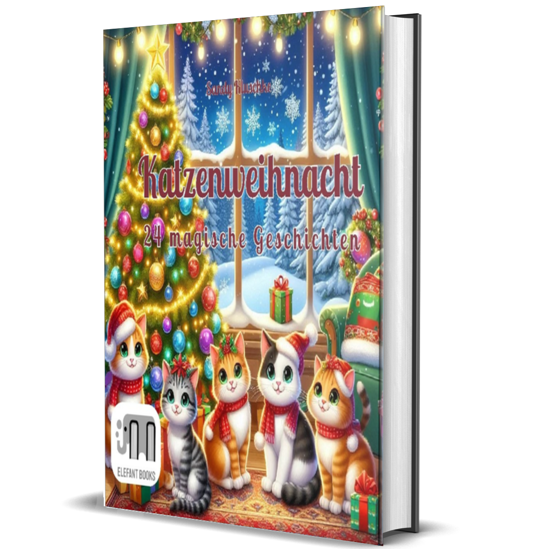Adventskalender Buch Katzen Kinder